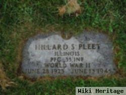 Pfc Hillard Stanley Pleet