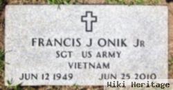 Francis Joseph "frank" Onik, Jr