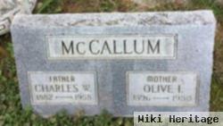 Charles W Mccallum