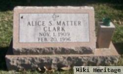 Alice S. Matter Clark