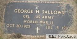 Cpl George H. Sallows