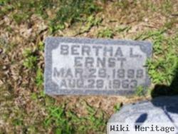 Bertha L Ernst