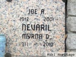 Myrna Dolores O'neil Nevaril