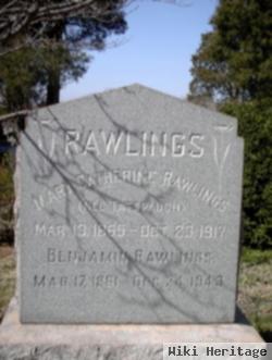 Mary Catherine "kate" Tatspaugh Rawlings