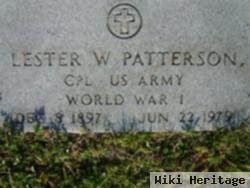 Lester W. Patterson