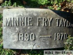 Minnie Fry Taylor