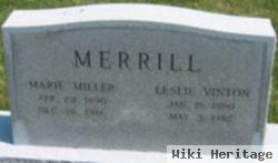 Marie Rebecca Miller Merrill