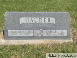 Samuel E. Hauder