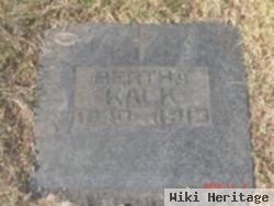 Bertha Kalk