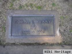 Coral E Yeary