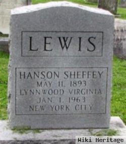 Hanson Sheffey Lewis