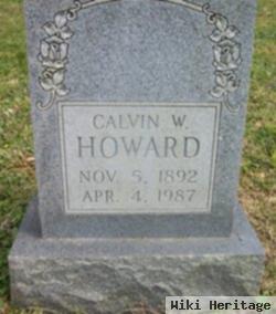 Calvin W Howard