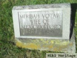 Meribah Votaw Crawford