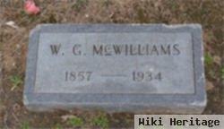 West G. Mcwilliams