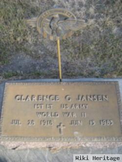 Clarence George Jansen