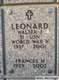 Walter J Leonard