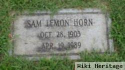 Sam Lemon Horn