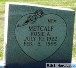 Rosie A Metcalf