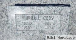 Muriel L Jontra Cody