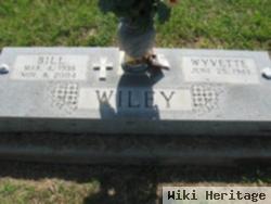 Billy Mack Erie Wiley, Sr