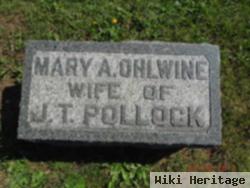 Mary A Ohlwine Pollock