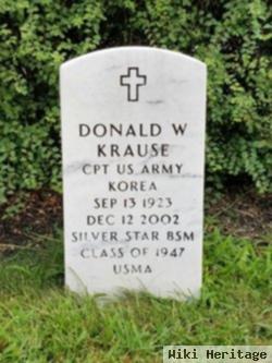 Capt Donald W. Krause