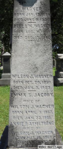 Wilson J Wagner