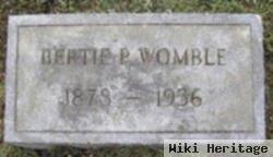 Bertram Poe "bertie" Womble