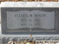 Valeria M Moody