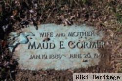Maud E Cormer