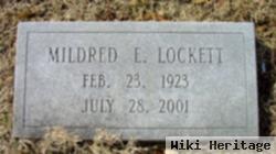 Mildred E Lockett