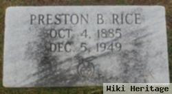 Preston B. Rice