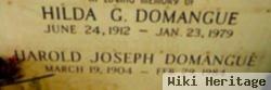 Harold Joseph Domangue, Sr