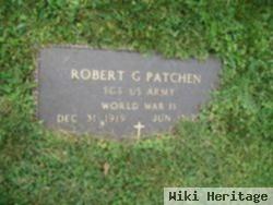 Sgt Robert G Patchen