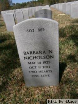 Barbara N. Gunderson Nicholson