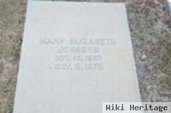 Mary Elizabeth Johnson