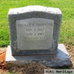 Thomas E Thornton