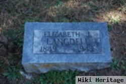 Elizabeth Jane Pruett Langdell
