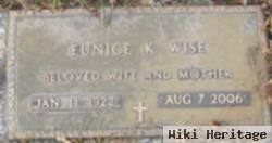 Eunice Katherine Illum Wise