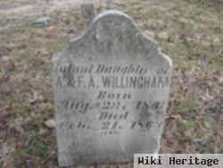 Infant Daughter Willingham