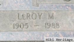 Leroy M Shuey