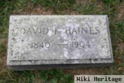 David K Haines