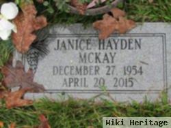 Janice Faye Hayden Mckay