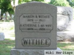 Marion B Withee