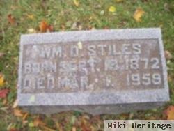 Wm. D Stiles