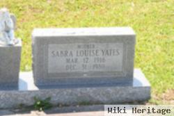 Sabra Louise Yates