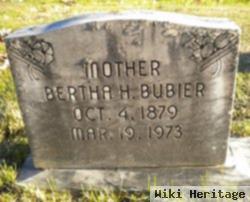 Bertha H Bubier