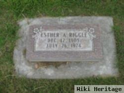 Esther A. Baker Riggle