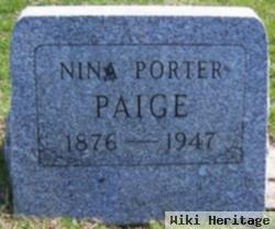 Nina M. Porter Paige