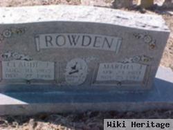 Martha J. Fisher Rowden